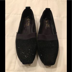 Sparkling Black Bobs from Skechers